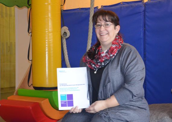 „Es war eine sehr gute Ausbildung“: Monika Drotleff hat sich zur Krippenberaterin fortgebildet. Foto: Andrea Hesse