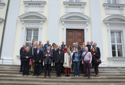 Bis ins Vorzimmer des Bundespräsidenten gelangten die Besucherinnen und Besucher aus dem Kirchenkreis Burgwedel-Langenhagen.