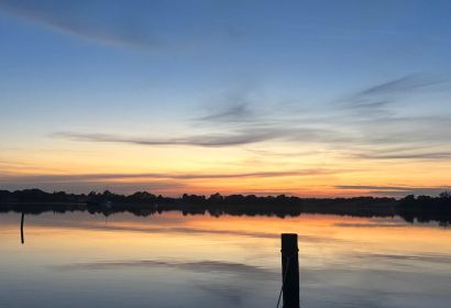 Sonnenuntergang am Meer. Foto: Andrea Hesse