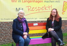 Sie setzen auf gute Zusammenarbeit der Generationen im Kirchenvorstand: die Kirchenvorsteherinnen Marie-Sofie Kalis und Ulrike Jagau aus der Elisabeth-Kirchengemeinde. Foto: Andrea Hesse