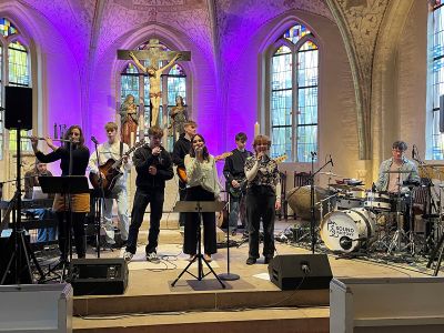 Sound Factory verbanden Texte sehr stimmig mit eigenen Songs. Foto: Andrea Hesse