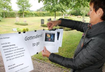 Der Gottesdienst to go war für viele Menschen aus der Kirchengemeinde Brelingen in der Corona-Zeit ein regelmäßiger Begleiter. Foto: Friedrich Bernstorf