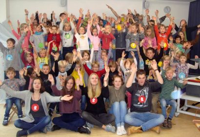 Mit Freude dabei: An jedem Tag der Kinderbibelwoche wurde gemeinsam gesungen.