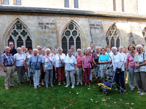 Das Koster Loccum war das Ziel beim Gemeindeausflug der Martinskirchengemeinde Engelbostel-Schulenburg.
