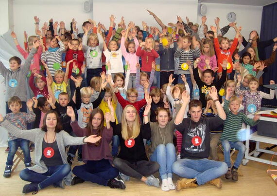 Mit Freude dabei: An jedem Tag der Kinderbibelwoche wurde gemeinsam gesungen.