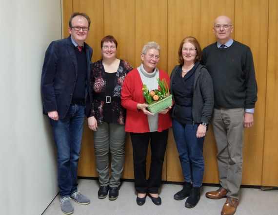 Engagiert für die Lektorenarbeit im Kirchenkreis (von links): Pastor Rainer Müller-Jödicke, Anke Bendig, Heide-Gret Koch, Rita Kischlat und Superintendent Holger Grünjes.