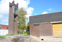 Angrenzend an den Kirchraum entsteht das neue Gemeindezentrum der Christophoruskirche. Der Grundstein wird am Reformationstag gelegt. Foto: Andrea Hesse