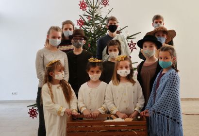 Die Kinder und Jugendlichen der St.-Pauluskirche müssen nicht auf ihr Krippenspiel verzichten. Foto: Anke Kappler