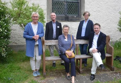 Christiane Höppner-Groth (von links), Michael Brodermanns, Marion Doering, Frauke Kiel und Tilmann de Boer bilden den Vorstand der Kirchenkreissynode. Foto: Andrea Hesse