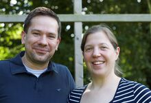 Debora und Christian Becker verabschieden sich aus Brelingen. Foto: Florian Kohne
