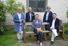 Christiane Höppner-Groth (von links), Michael Brodermanns, Marion Doering, Frauke Kiel und Tilmann de Boer bilden den Vorstand der Kirchenkreissynode. Foto: Andrea Hesse