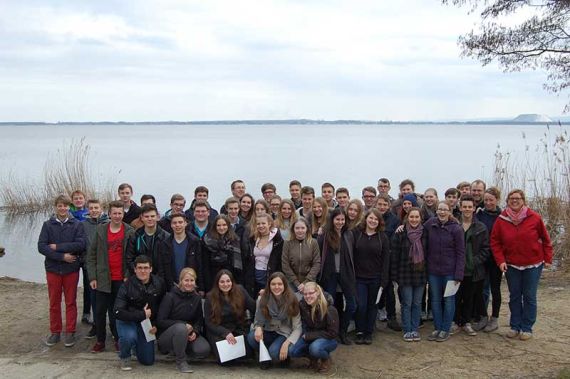 Jugendliche erlebten eine intensive Ausbildungswoche am Steinhuder Meer. Foto: Dorothee Lüdeke