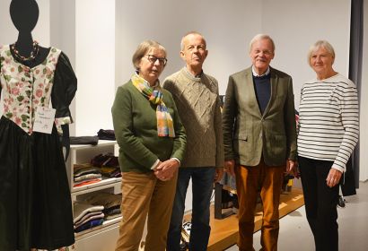 Im Team lenken sie die Geschicke von edelKreis Burgwedel-Langenhagen (von links): Heidrun Zeilbeck, Wolfgang Veth, Friedrich Engeling und Reinhild Rieckenberg. Foto: Andrea Hesse