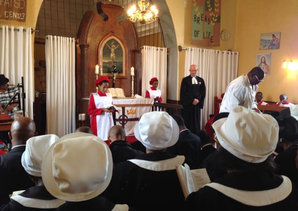 Gemeinsamer Gottesdienst in Hebron.