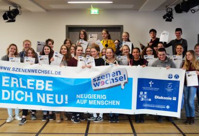 Fast 40 Jugendliche nahmen während der Osterferien am Projekt Szenenwechsel teil. Foto: Liesa Rempe