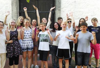 Gut drauf und gespannt auf den neuen Kurs: Trainees und Teamer aus der Region Langenhagen. Foto: Isabelle Watral