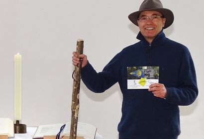 Eberhard Engel-Ruhnke freut sich auf die Pilgertour. Foto: GunterM