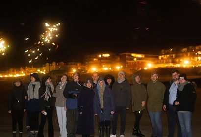 Silvester am Strand ... Foto: Corvin Tatge