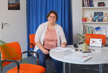 In der Klinik für Psychiatrie und Psychotherapie hat Anna Thumser einen Raum für Seelsorgegespräche eingerichtet. Foto: Andrea Hesse