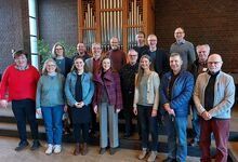 Blick in die Zukunft: Die Kirchenmusikerinnen und -musiker im Kirchenkreis kamen in Altwarmbüchen zusammen. Foto: Jessica Jähnert-Müller