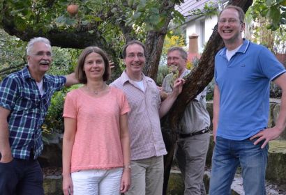 An einer ersten Ideensammlung zum Projekt „Luther 2017“ beteiligten sich Rainer Henne (von links), Susanne Fiedler, Dr. Frank Foerster, Dieter Rudolph-Rodekohr und Arne Hallmann. Foto: Andrea Hesse