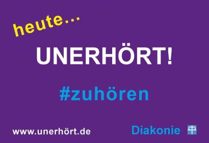 Mit Postkarten werben Emmaus-Kirchengemeinde und Lebensberatungsstelle für ihr Projekt. Layout: Andrea Hesse