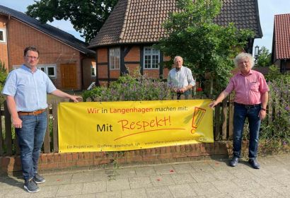 Mit Überzeugung dabei (von links): Marko Balkenhol, Rolf Oppermann und Falk Wook. Foto: Insa Becker-Wook