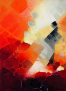 Das Titelbild des Weltgebetstages ist ein Werk der Künstlerin Anne-Lise Hammann Jeannot. Copyright: Anne-Lise Hammann Jeannot, WGT 2013