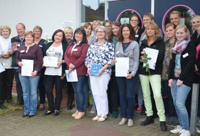 Kompetenz in der Sprachförderung: das Team der evangelischen Kindertagesstätte in Resse. Foto: Andrea Hesse