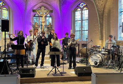 Sound Factory verbanden Texte sehr stimmig mit eigenen Songs. Foto: Andrea Hesse