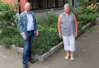 Monika Scheuermann und Martin Giesecke-Ehlers laden wieder zur Selbsthilfegruppe ins Gemeindehaus in Engelbostel ein. Foto: Rainer Müller-Jödicke