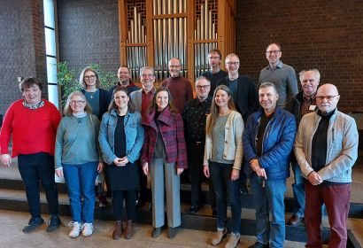 Blick in die Zukunft: Die Kirchenmusikerinnen und -musiker im Kirchenkreis kamen in Altwarmbüchen zusammen. Foto: Jessica Jähnert-Müller