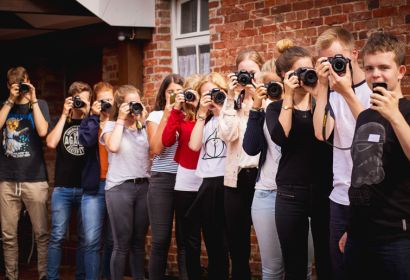 Gedanken und Gefühle nicht nur in Worte, sondern auch in Bilder zu fassen war das Ziel des Foto-Workshops. Foto: Sonja Winterhoff