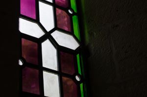 Kirchenfenster, Kloster Loccum. Foto: Hähling