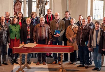 In St. Petri kamen die Musikerinnen und Musiker zu ihrem Jahrestreffen zusammen.