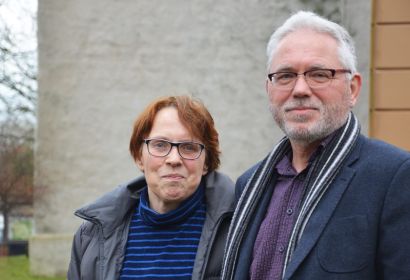 Dorothee Renner-Venz und Claus Venz verlassen die Matthias-Claudius-Gemeinde. Foto: Andrea Hesse
