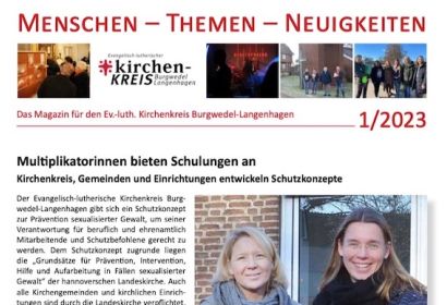 01 / 2023 - Magazin „Menschen – Themen – Neuigkeiten“