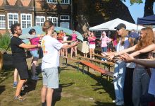 Abschlussgottesdienst in Bewegung … Foto: Andrea Hesse