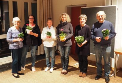 Der Beirat des Ambulanten Hospizdienstes. Auf dem Bild fehlen Uta Rot und Hans Dohrmann.