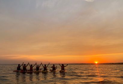 Sonnenuntergangstour auf dem Mittelmeer. Foto: Leonie Röhrs