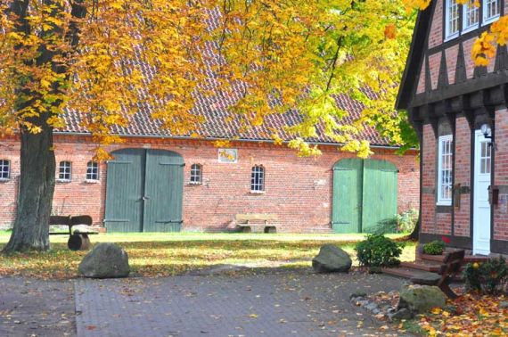 Die Pfarrscheune in Elze.