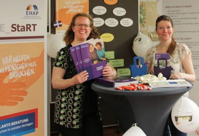 Jessica Kind (links) und Alryn Zarske sind unkompliziert und niedrigschwellig zu erreichen.