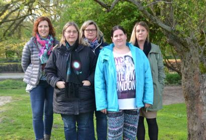 Das neue Vorstandsteam freut sich auf die ehrenamtliche Arbeit zugunsten der Kinder in der Elisabeth-Kita.