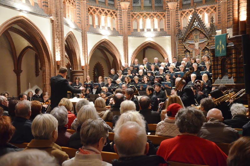 Die Kantorei der Elisabeth-Kirche. Foto: Andrea Hesse