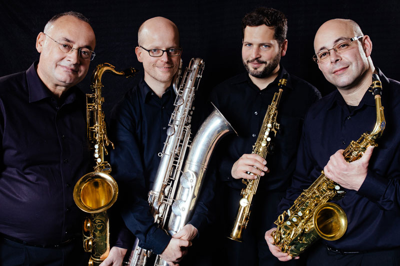 Das Saxophonquartett aus Hannover.