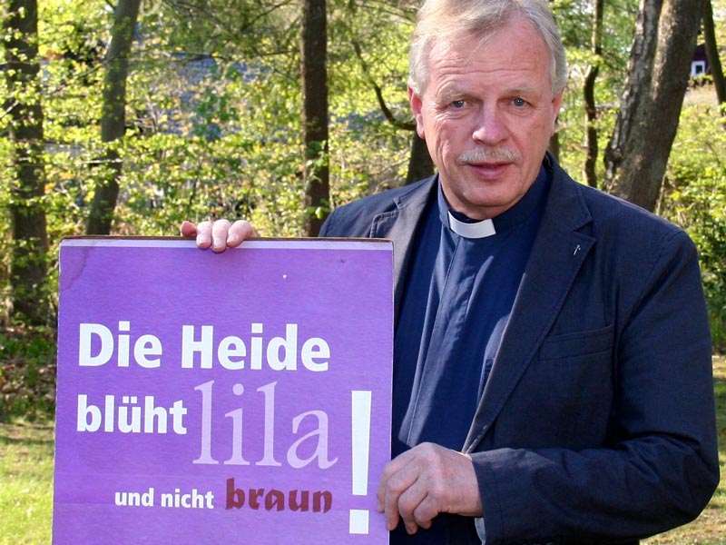 Wilfried Manneke ist Träger des Paul-Spiegel-Preises für Zivilcourage. Seit Jahrzehnten kämpft er gegen den Rechtsextremismus in Niedersachsen. Foto: Sabine Manneke